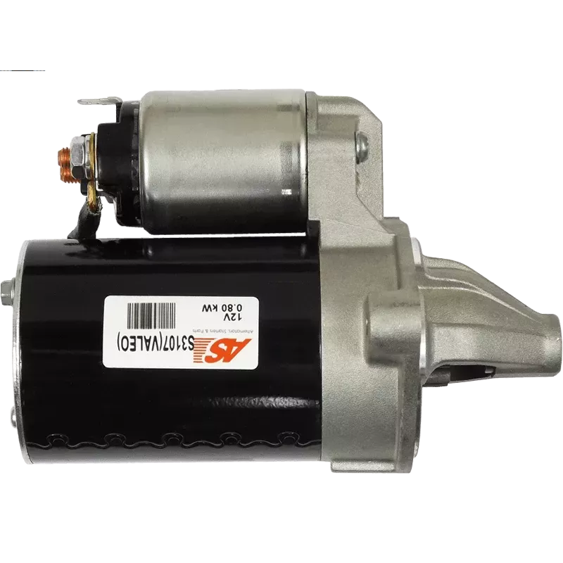 Démarreur 12V 0.80kW 8 dents AS-PL UD02608S, BOSCH 0986022601, CARGO 112322, DELCO DRS3708, DRS3708N