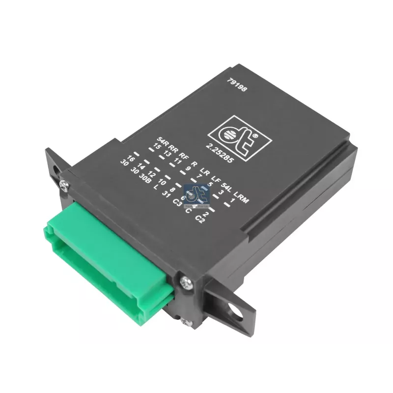 Relais de clignotant, 24 V, 16 poles pour Volvo B7, FL, B9 - 1079476 - 3943863 - 8155312 - 8158697 - ZG.21262-0008
