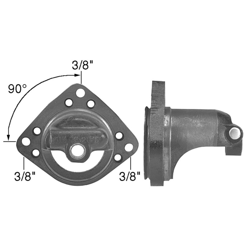 Supports Remplace 70000933, 1986351, 51163