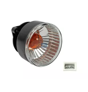 Feu clignotant, gauche, avec ampoule 24 V, PY21W - 82266031