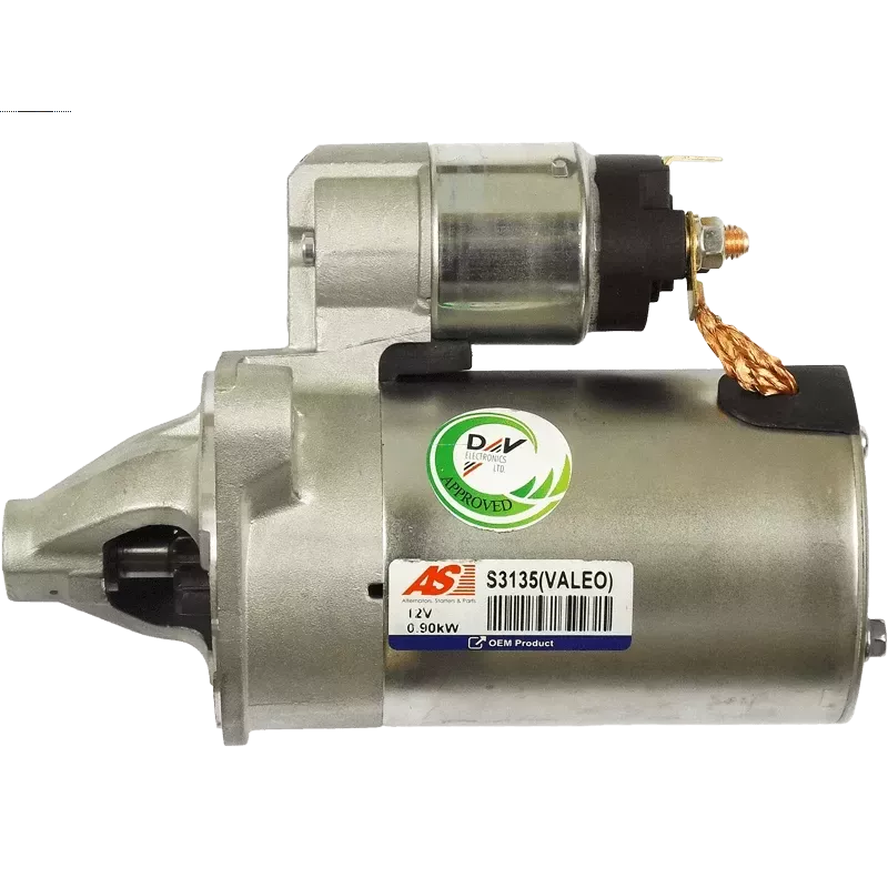 Démarreur 12V 0.9kW Bosch UD02612S 0986UR1647
