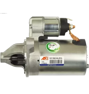 Démarreur 12V 0.90kW 8 dents AS-PL UD02611S, BOSCH 0986022591, CARGO 113659, DELCO 113136, 17341