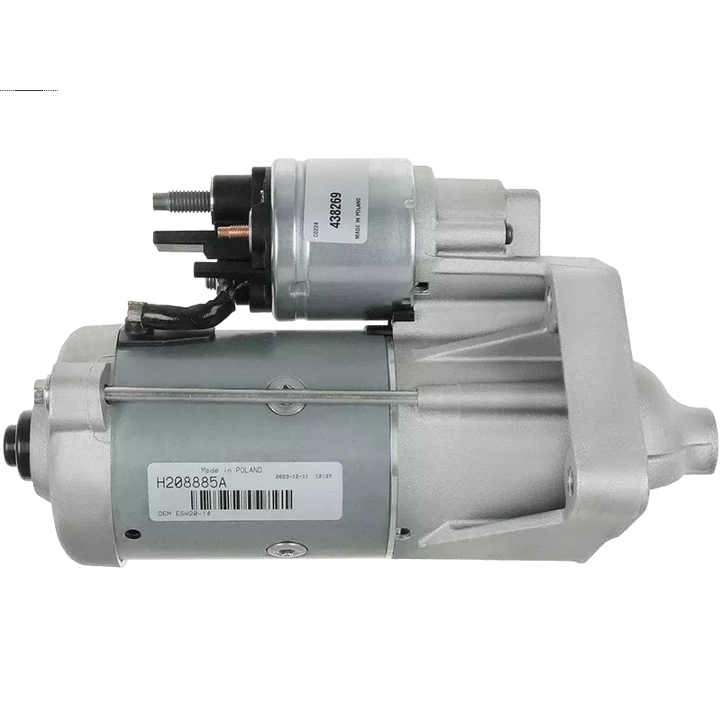 Démarreur 12V 2.00kW 12 dents AS-PL UD816395(VALEO)S, BOSCH 0986029020, CARGO 115829, F032115829, DELCO DRS0692