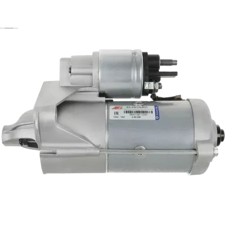 Démarreur 12V 2.00kW 12 dents AS-PL UD816395(VALEO)S, BOSCH 0986029020, CARGO 115829, F032115829, DELCO DRS0692