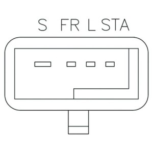 Régulateur Remplace 52000818, 1116408, 1116428