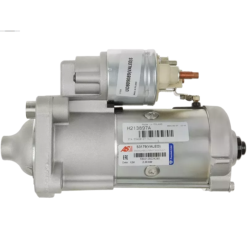 Démarreur 12V 2.20kW Valeo UD809089 116265