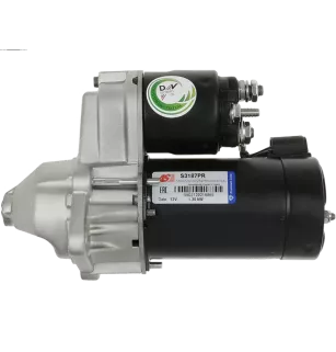 Démarreur 12V 0.90kW 10 dents DAEWOO 09000801, 09163856, 09512051, 10455506, 25182244