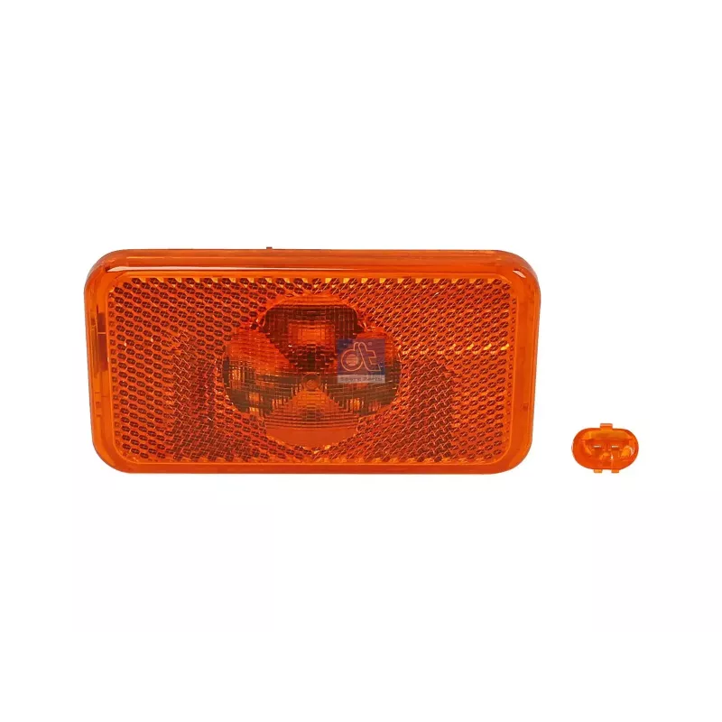 Feu de gabarit latéral L: 102 mm, H: 54 mm Pour Renault C-Serie, K-Serie, T-Serie - 74 82 586 940 - 84044658 - ZG.20854-0008 Feu de gabarit latéral L: 102 mm, H: 54 mm Pour Renault C-Serie, K-Serie, T-Serie - 74 82 586 940 - 84044658 - ZG.20854-0008