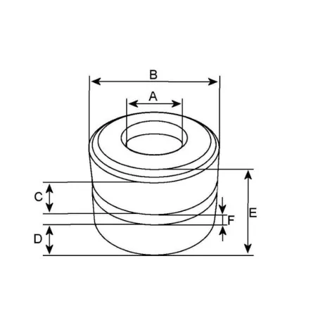 Ring collector valeo 230090