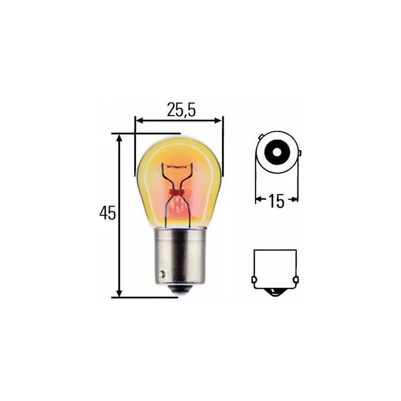 Ampulle PY21W HD 24 Volt 8GA 006 841-251