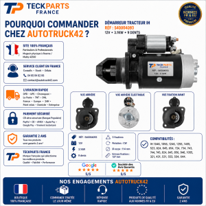 Démarreur 12V ✅ 12V