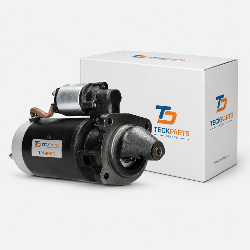 Démarreur neuf renault N70, DEM1345, Super 6, P70, Bosch 0001358031, Renault 0855196100