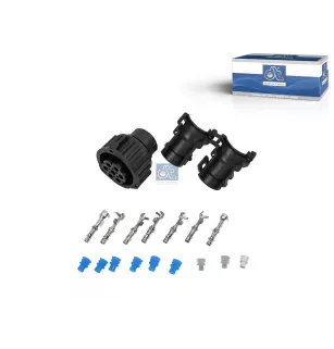 Kit de réparation, fiche, α: 180 °, 7 poles Pour Renault Kerax, Magnum, Midliner, Midlum, Premium, Volvo B7, B8, B9, B11, B12