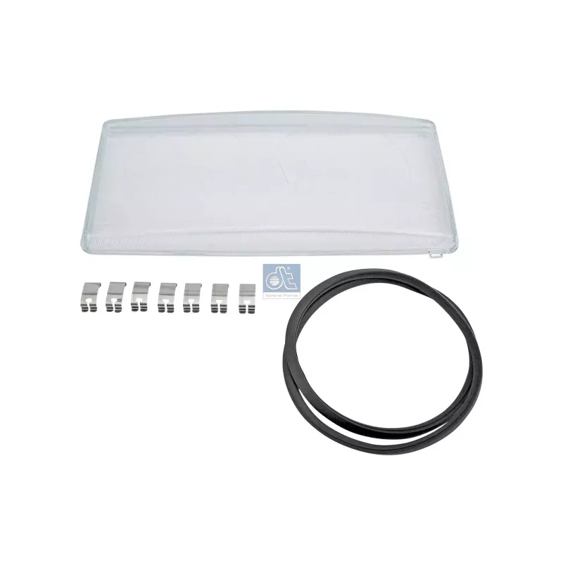 Verre de phare principal, gauche Pour MAN Chassis, L/M/F/E 2000 - 81.25110.0067