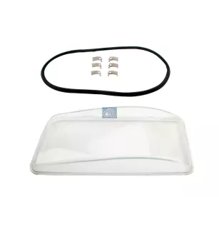 Verre de phare principal, gauche Pour MAN Chassis, CLA, Lion's,  L/M/F/E 2000, N-Busse, Sonstige Busse, TG-Serie, ÜL-Busse