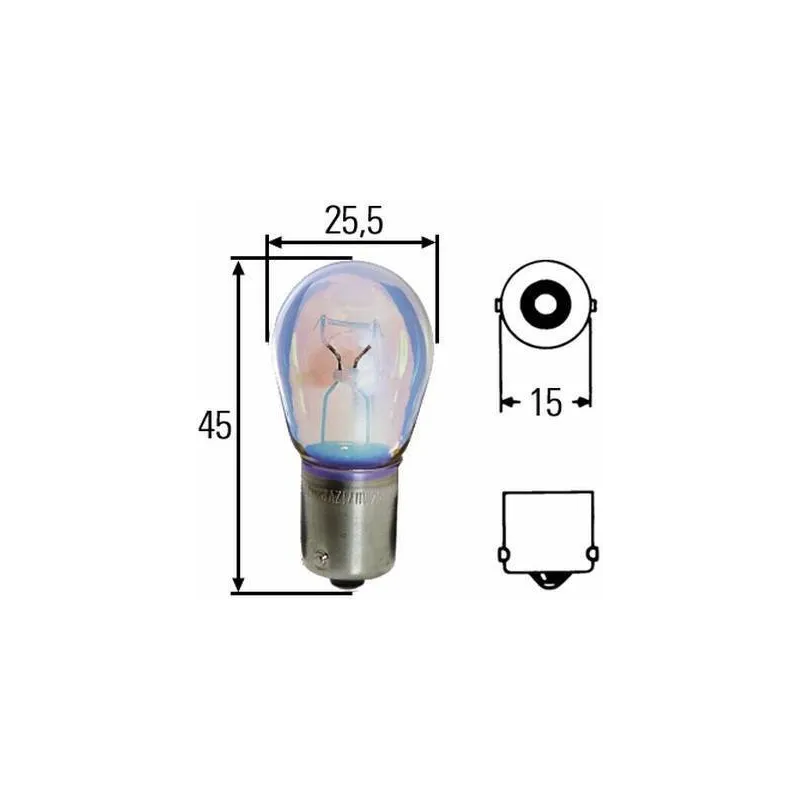 P21W 24 Volt Glühlampe Hella 8GA 002 073-241 P21W 24 Volt Glühlampe Hella 8GA 002 073-241
