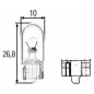 Ampola W5W 24 volts Hella 8GP 003 594-251