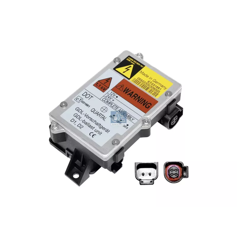 Dispositif présélection, phare au xénon pour DAF CF, XF, Neoplan Neoplan, Mercedes-Benz Arocs, Actros 2, Actros 3, Actros 4