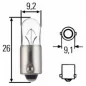 T4W 24 volt bulb Hella 8GP 002 067-241