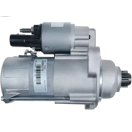 Démarreur 12V 2.00kW 12 dents AS-PL UD809357(VALEO)S, BOSCH 0001177025, DELCO DRS0971, HELLA 8EA011611-751, VALEO 200827