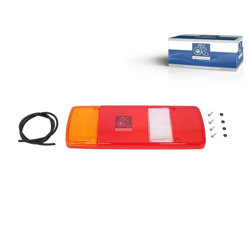 Glace de feu arrière, L: 343 mm, H: 133 mm Pour MAN F 7/8/9, G/M/F 90, L/M/F/E 2000 - Schmitz Cargobull tbd - Krone tbd
