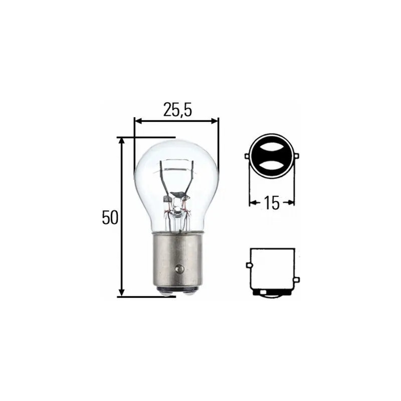 P21 5W 24 Volt Glühlampe Hella 8GD 002 078-241 P21 5W 24 Volt Glühlampe Hella 8GD 002 078-241