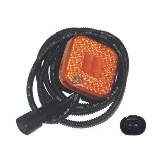 Feu de gabarit latéral, avec fiche 24 V Pour MAN Chassis, G/M/F 90, Lion's,  L/M/F/E 2000,  N-Busse, S-Busse, Sonstige Busse