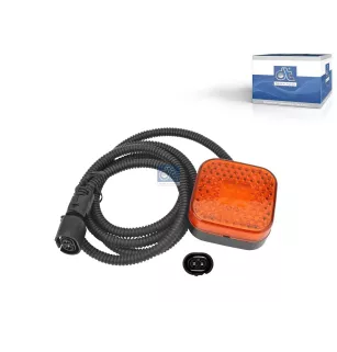 Feu de gabarit latéral, avec fiche 24 V Pour MAN L/M/F/E 2000, TG-Serie - 1537279 - 81.25260.6096 - 81.25260.6097