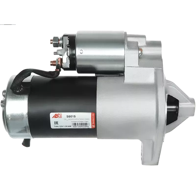 Démarreur 12V 1.20kW 10 dents AS-PL S5015, BOSCH 0986022970 Démarreur 12V 1.20kW 10 dents AS-PL S5015, BOSCH 0986022970