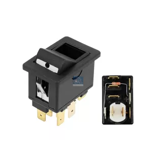 Interrupteur à bascule Pour MAN Chassis, F 7/8/9, G/M/F 90, Lion's, L/M/F/E 2000, N-Busse, S-Busse, Sonstige Busse, ÜL-Busse