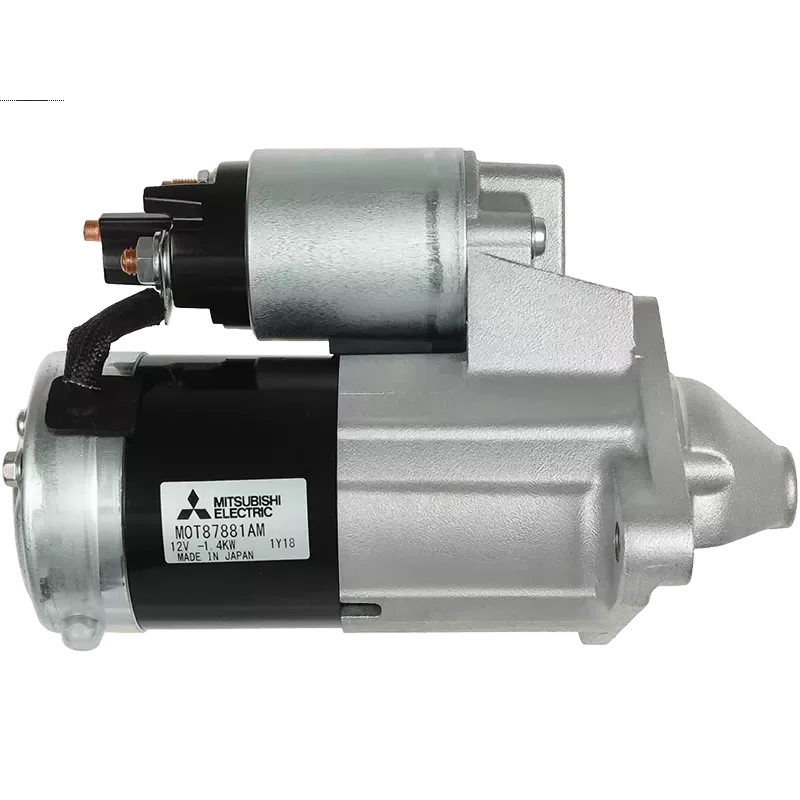 Démarreur 12V 1.40kW 12 dents AS-PL UD16836(MITSUBISHI)S, BOSCH 0986022800, F042200015, CARGO 113897, DELCO DRS3985