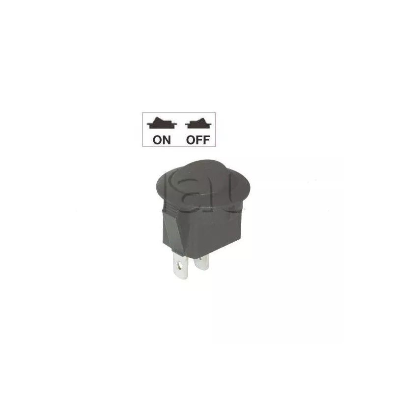 Interruptor de palanca redondo de encendido y apagado