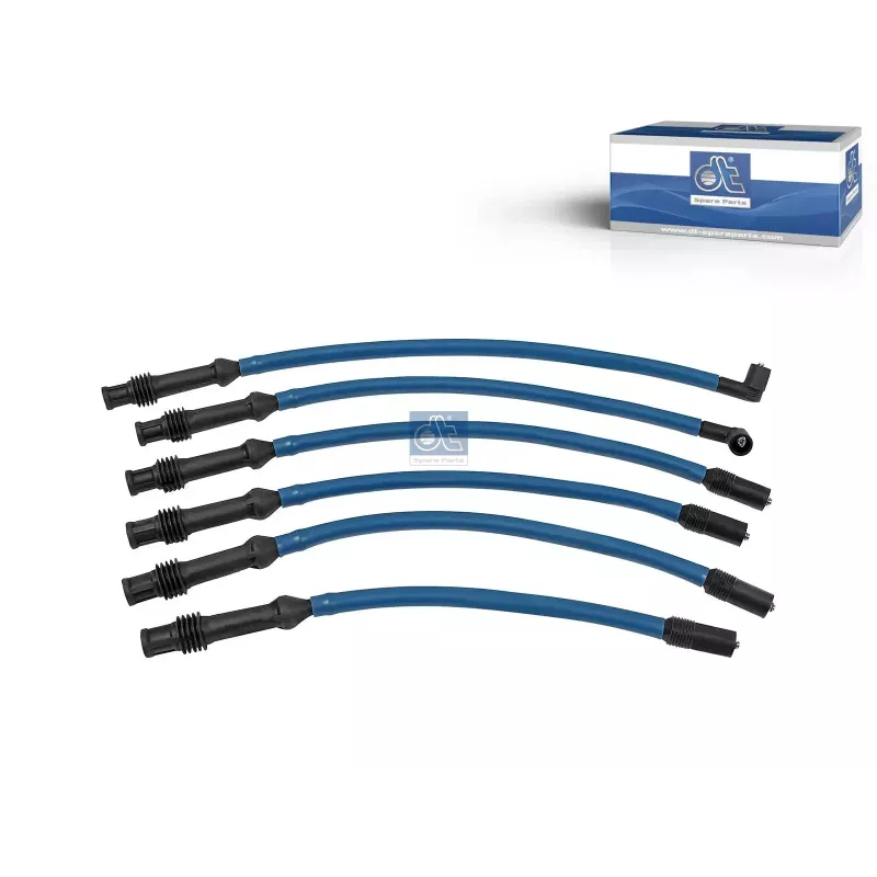 Kit de réparation, cable d'allumage L: 420 mm, 6 kOhm Pour MAN Chassis, E-engines, G-engines, G/M/F 90, H-engines, Lion's