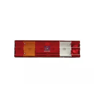Feu arrière, gauche, avec feu de plaque d'immatriculation, 24 V, P21W, L: 525 mm, H: 139 mm, R10W Pour Mercedes-Benz Actros 1