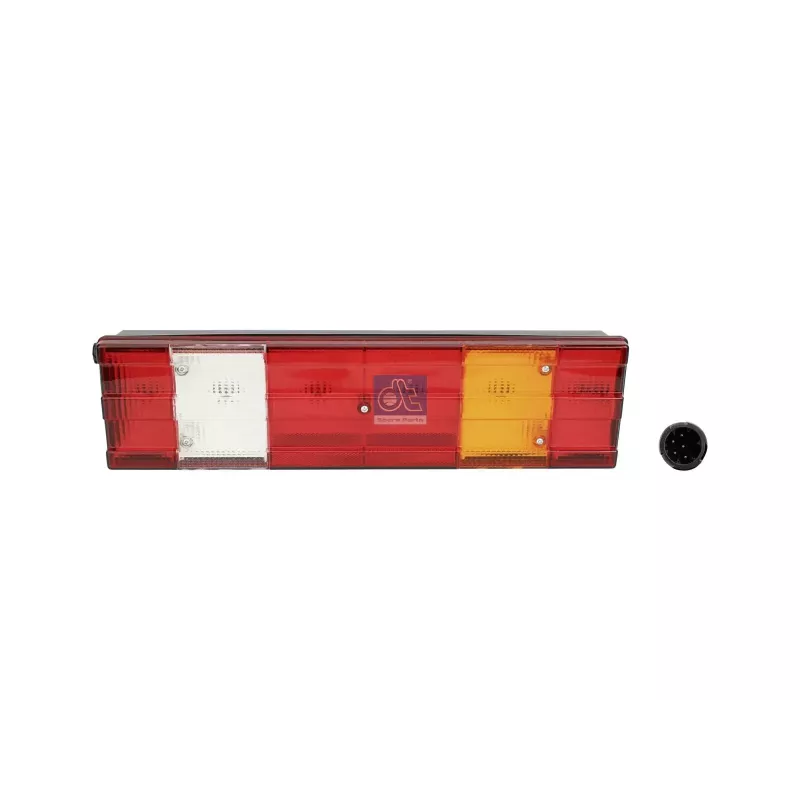 Feu arrière, droite, 24 V, P21W, L: 525 mm, H: 139 mm, R10W Pour Mercedes-Benz Actros 1, Actros 2, Actros 3, Atego 1, Atego 2 Feu arrière, droite, 24 V, P21W, L: 525 mm, H: 139 mm, R10W Pour Mercedes-Benz Actros 1, Actros 2, Actros 3, Atego 1, Atego 2