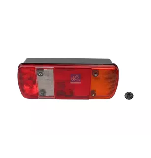 Feu arrière, droite, 24 V, Lb: 152 mm, L: 340 mm, H: 130 mm Pour Mercedes-Benz Atego 1, Atego 2 - 0025446903 - 0025447103