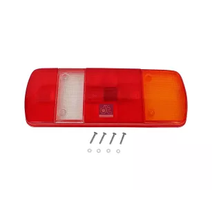 Glace de feu arrière, L: 340 mm, W: 130 mm - 81.25225.6538, 002 544 6190