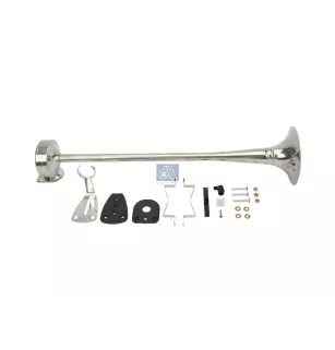 Avertisseur, ton aigu, L: 528 mm Pour MAN TG-Serie, Mercedes-Benz Actros 1, Actros 2, Actros 3, Atego 1, Atego 2, Atego 3, Axor