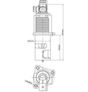 EGR valve RENAULT Clio Kangoo Megane Scénic Thalia: 8200004883, 8200130609, 8200164563, 8200247250