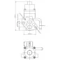 Vanne EGR FORD Focus Galaxy Mondeo: 1119890, 1134210, 1211356, 1358360