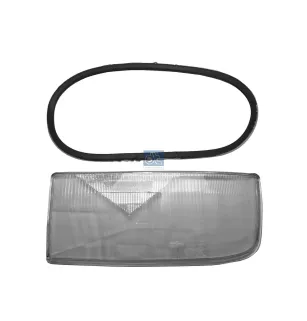 Verre de phare principal, gauche pour Mercedes-Benz - 004 826 0890