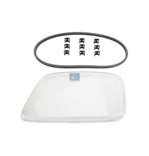 Verre de phare principal, gauche Pour Mercedes-Benz Actros 2, Actros 3 - 0008264710 - A0008264710 - ZG.20530-0008