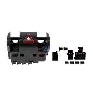 Interrupteur de signal de détresse pour Mercedes-Benz Actros 2, Actros 3 - 9434460023 - 9434460123 - 9434460323 - 9434460423