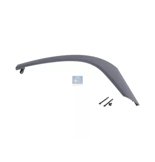 Cadre de phare, droite, gris pour Mercedes-Benz Actros 4, Antos - 9608803705 - A9608803705