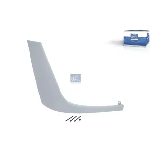 Cadre de phare, droite, blanc pour Mercedes-Benz Actros 4, Antos - 9608804005 - 9608840658 - A9608804005 - A9608840658