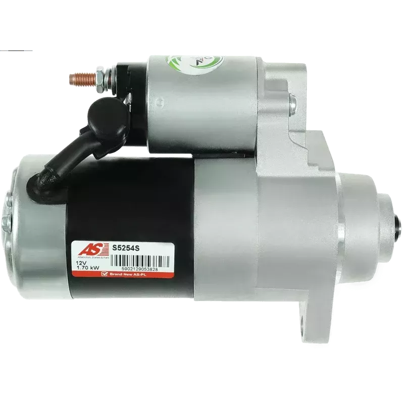 Démarreur 12V 1.70kW 9 dents AS-PL S5254S, UD14210S, HONDA 31200-ZY3-003, 31200-ZY3-0032, 31200-ZY3-0034