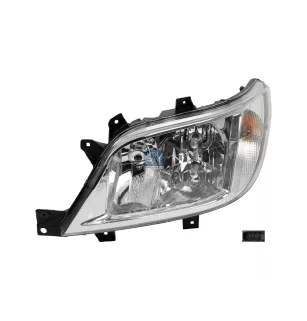 Phare principal, gauche, sans ampoules 12 V, H3 Pour Mercedes-Benz Sprinter - 9018202661 - A9018202661
