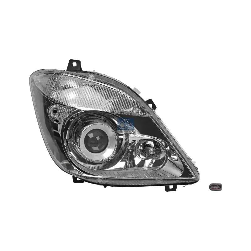 Phare principal, droite, sans ampoules, sans dispositif présélectio Pour Mercedes-Benz Minibusse, Sprinter - 9068201061