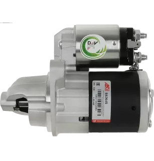 Démarreur 12V 1.00kW 8 dents AS-PL UD102337S, BOSCH 0986025310, CARGO 114761, DELCO DRS0653, HELLA 8EA011611-731