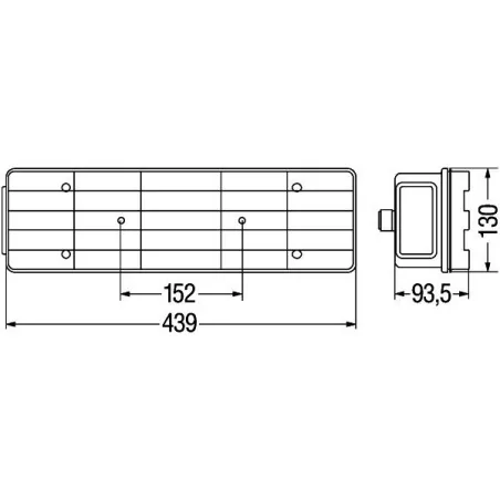 Fanale posteriore Hella 2SK 340 101-001